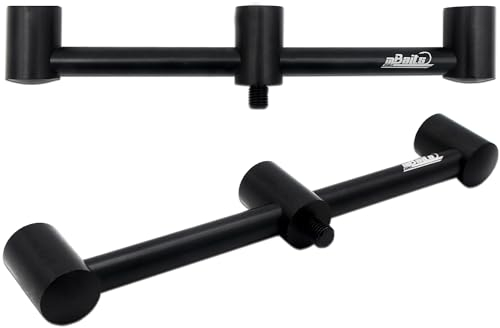 Angel-Berger Magic Baits Black Buzzer Bar 3 Rods Buzz Bar Bank Stick Karpfen Angeln Carp Fishing Tackle