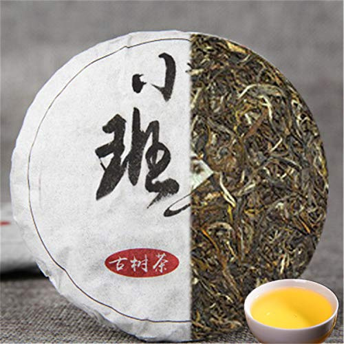 Nouveautés Ancient Tea Thé Pu'er Thé cru Bohai Old Banzhang Thé 50g (0.11LB) Arbre Ancien Thé Gâteau Thé vert Thé Puer Thé chinois Thé Pomme Thé cru Thé Puerh Thé Pu-erh Pu erh thé