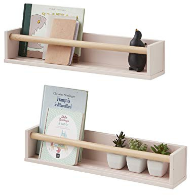 VERTBAUDET2er-Set Wandregale Konfetti rosaONE Size