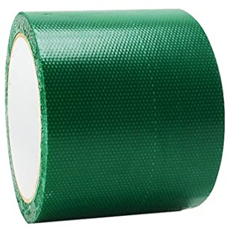 GUSHE High Adhesive Tarpaulin Tape, Tent Repair Tape, Awning Repair Tape, Waterproof Adhesive Tape, Puncture Repair Patches, Repair Tape for Tents, Awnings, 8cm*5m