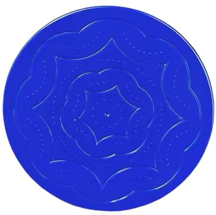 DimyFew Tanzdrehung, Pirouettenscheibe mit 15 cm Durchmesser, Balance Trainingsscheibe für Eiskunstläufer, Sport, Blau