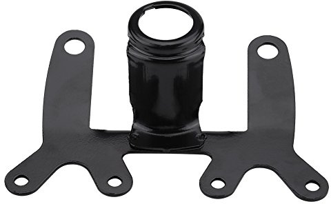 Support universel pour instrument de moto, tachymètre, compteur de vitesse, odomètre, support de montage en alliage d'aluminium usiné CNC, support de montage de jauge noir pour la