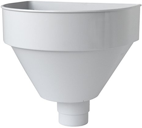 First Plast RCT080N Raccoglitore Pluviale Tondo, Grigio, 80 mm