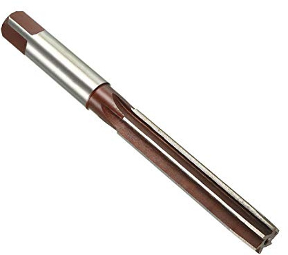 sourcing map Hand Reamer 15mm Alloy Tool Steel H8 6 Straight Flutes Hand Milling Cutter Tool Metric Reaming Drill Bit for Metal