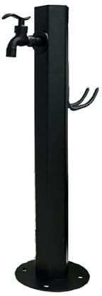 TELCIM Colonna d'Acqua da Giardino, Colonna del Rubinetto, Fontana da Giardino Acciaio Inox, Supporto per Tubo dell'Acqua Idrante, Adatto per Giardini, Cortili, Allevamenti