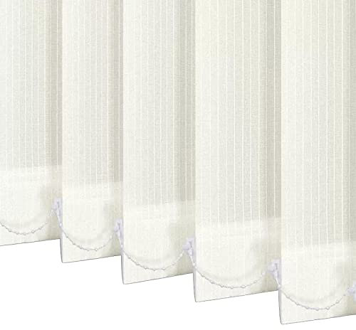 Vertikale Verdunkelungsrollos, Lamellen, 120 x 175 cm, für Innenbereich, für Zuhause, Büro, Türen und Fenster, wärmeisoliert, venezianische Vorhänge, anpassbar, Breite 50 x 140 cm