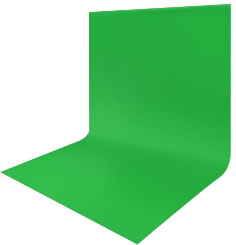 JEBUTU Green Screen XL, tela de pantalla verde extragrande de 3 x 6 m, fondo lavable para transmisión, estudio fotográfico, juegos, zoom (10 pies x 20 pies)