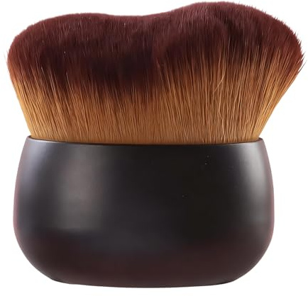 Borste För Bronsering Av Kroppen Extra Applicator med 7,5 cm Bredd och | Bronzer och Foundation Blandnings Applicerare För Användning På Hals Arm Rygg Concealer Konturering Och Smink