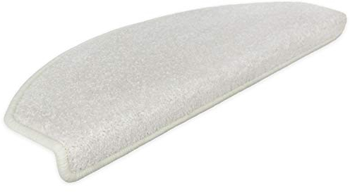 Kettelservice-Metzker Stufenmatten Pegasus Halbrund | in vielen Set Varianten | 65x24x4cm | Weiss 14 Stück