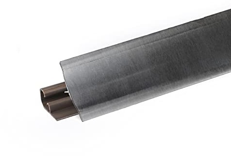 DQ-PP 1,5m WINKELLEISTE – Oxid – 23 x 23mm – PVC – Küchenleiste Arbeitsplatte Abschlussleiste Leiste Küche Küchenabschlussleiste Wandabschlussleiste Tischplattenleisten