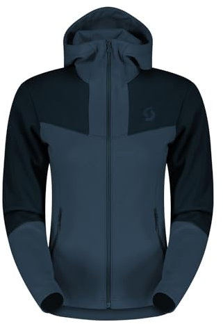 Scott Defined Mid Hoody Damen Outdoor/Sport Jacke metal blau 2024: Größe: S (36/38)
