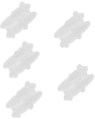 EXCEART 10 Stk Kaninchen Schimmel Silikonformen Osterkerze basteln Form für Osteranhänger Epoxidharz Schlüsselbund Karotten-Anhänger-Form Schlüsselanhängerformen für DIY Seife