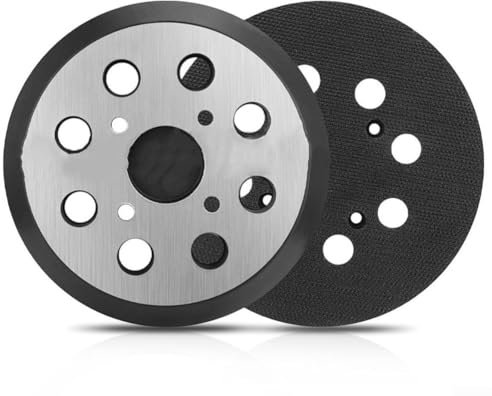 Almohadilla de lijadora de gancho y bucle de 5 pulgadas, accesorios de repuesto para lijadora orbital aleatoria R2600 R2601 300527002