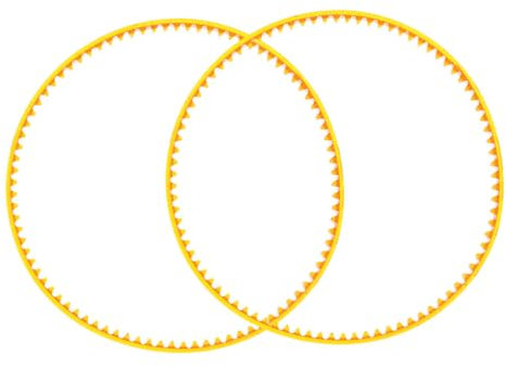 CONGARTENO 2pcs Cotton Candy Maker Belts Reusable Indoor Candy Making Supplies Replacement Parts Belts for