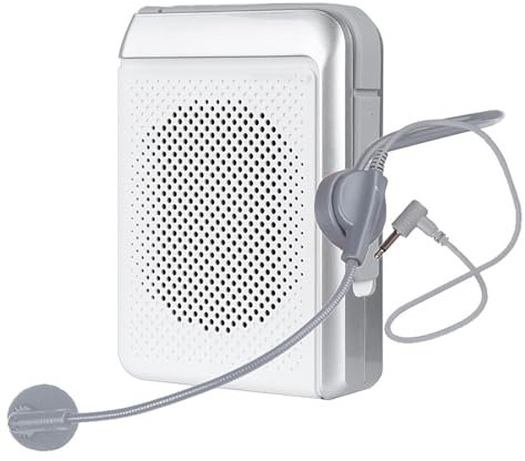 Amplificador De Voz Profesional, Con Auriculares Con Micrófono Inalámbrico, Amplificador De Voz Bluetooth Portátil De 20 W, Para Profesores, Entrenadores, Promociones, Guías Turísticos, Discursos