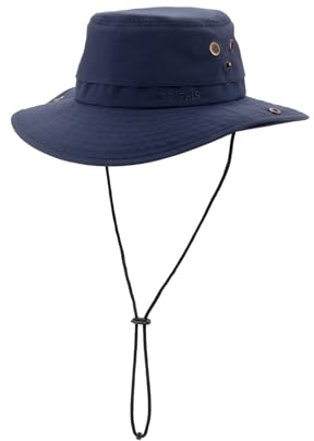 SCIPPIS Kuranda Outdoorhut - wasserdichter Sonnenhut mit UPF50+ & Kinnriemen - Wanderhut mit Belüftung & Verstellbarer Krempe - Regenhut für Camping & Trekking