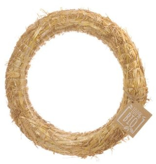 FloristryWarehouse BIO Natural Straw Wreath Base 30cm/12 Inch Outer Diameter