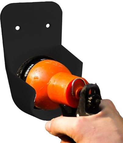 Garden Hose Nozzle Holder, High Performance Wall Mount, Spray Holder Holder, Outdoor Water Pipe Organiser Rack, Yard, Patio, Garage Storage Hook, Watering Instrument for Garden, Farm, Shed