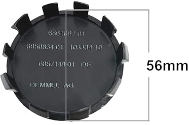 4 Stück Nabendeckel für BMW 56mm - Radnabenkappen Felgendeckel Felgenkappen Nabenkappen ABS Wheel Caps Radnabenabdeckung