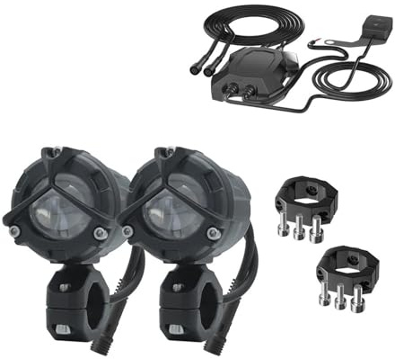 LKRGBXA Faro Del Motociclo Fendinebbia A LED Faretto Bar Auto Moto Per ATV Luce Lavoro Faro Lente Del Proiettore Off Road Accessori 4x4