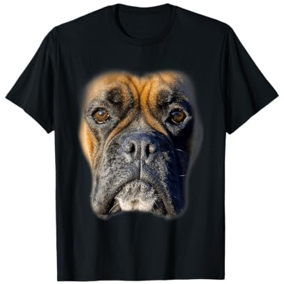 Boxer Hunde Gesicht - Hunde Liebhabert-shirt T-Shirt