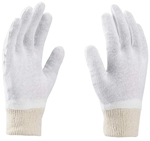 3Kamido Baumwollhandschuhe, SOFT Handschuhe, Medizinische, kosmetische Handschuhe, Weiß, Schonend und delicate für die Hand (7 (120 paar), Weiß)