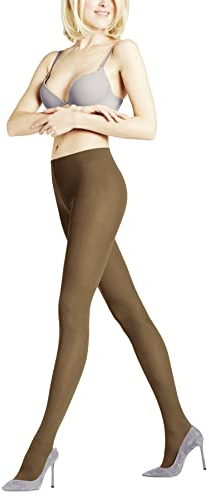 FALKE Matt Deluxe, Collants Femme, 30 DEN, Marron (Toffee 5107), S-M (1 Paire)