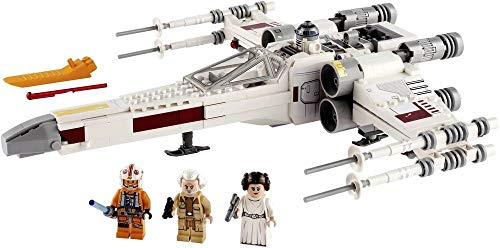 LEGO 75301 Star Wars Luke Skywalkers X-Wing Fighter, Space-Shuttle-Spielzeug mit Prinzessin Leia und Droide R2-D2 als Figur, Raumschiff-Modell, Geschenk für Fans, Jungen und Mädchen