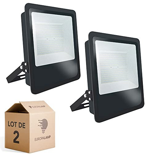 Europalamp - Lote de 2 proyectores LED industriales MOON 500W