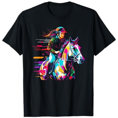 Cheval Amant Équitation Cadeau Chevaux Fille Cheval T-Shirt