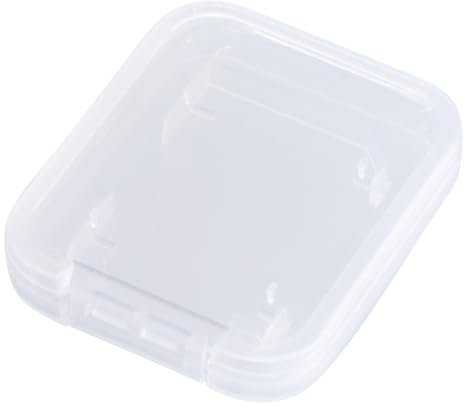 Caja para tarjeta de memoria SD Slim Box, para 1 tarjeta, transparente