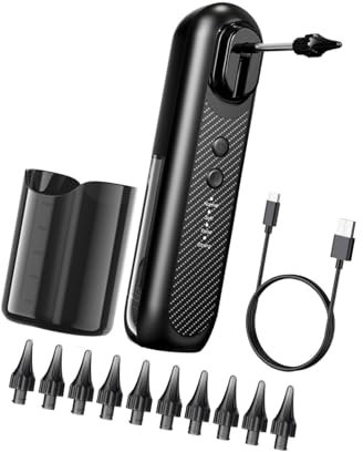 Generic Kits de nettoyage d'oreille électriques alimentés par eau Irrigateur d'oreille Outil électrique d'élimination du cérumen