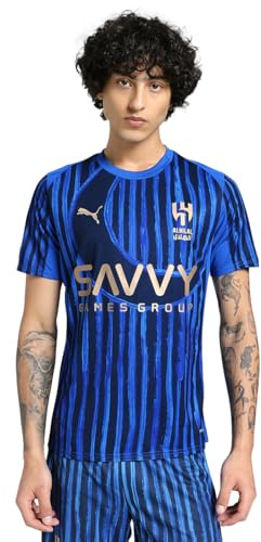 PUMA Al Hilal KIDSUPER Maillot Coupe du Monde Club 2025 Bleu Taille S Homme