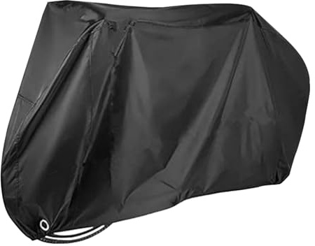COPRIBICICLETTA - COPRIBICI IMPERMEABILE COPRIBICI ESTERNO REGOLABILI 210D Oxford Cinghie Elastiche Telone Bicicletta 200x60x100 CM COPRIMOTO SCOOTER CON DI CHIUSURA