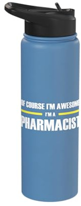 The Original Awesome Pharmacist Stainless Steel Insulated Water Bottle