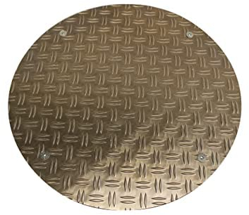 Pflanzenroller AluGrip-R200 bis200kg Blumenroller Untersetzer Indoor Outdoor Alu (Aluminium Duett 3,5/5, Ø600mm)