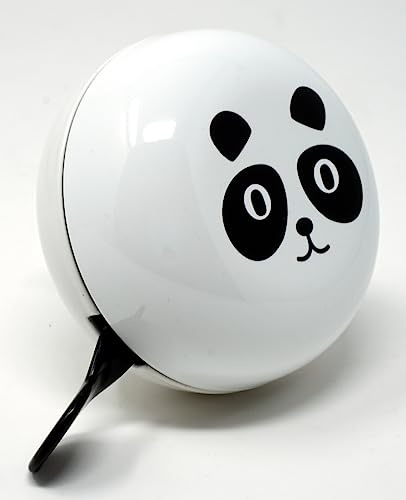 Retro Ding Dong Fahrrad Klingel Glocke Baby Panda Bär Ø 80 mm