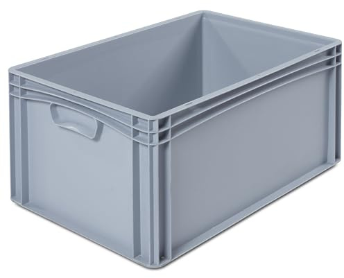 kaiserkraft FRANKEL Bac normes Europe | L x l 600 x 400 mm | parois et fond pleins | hauteur 270 mm