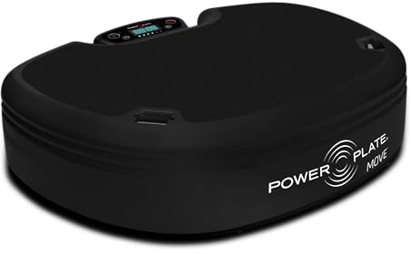 Power Plate MOVE; 71-MOVE-3900; harmonic whole body vibration fitness training machine, Matte Black