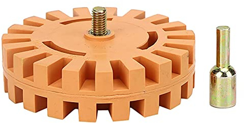 4-Zoll-Gummi-Radierrad Zum Entfernen von Aufklebern, Kleberentferner mit 100 Mm Durchmesser, Einfach zu Bedienen, aus Hochwertigem Spezialkautschuk, für Viele Oberflächen Geeignet