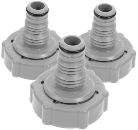 YARNOW Adaptateur pour Tuyau de Piscine Ø 32mm 1,25 Po Lot de 3 PE