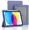 TOPESCT Case for iPad (A16) 11th Generation 11 Inch 2025/ iPad 10th Generation 10.9 Inch 2022, Auto Wake/Sleep, Strong Magnetic Shockproof Cover with Hard PC Translucent Back Shell,w/Pencil Holder