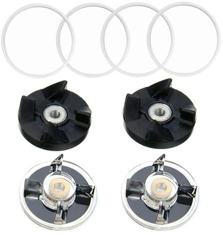 MEXWLOP Blender Base Gear & Blade Gear Replacement Parts Magic 250W Blender Juicer Parts Accessories Blender lid blade