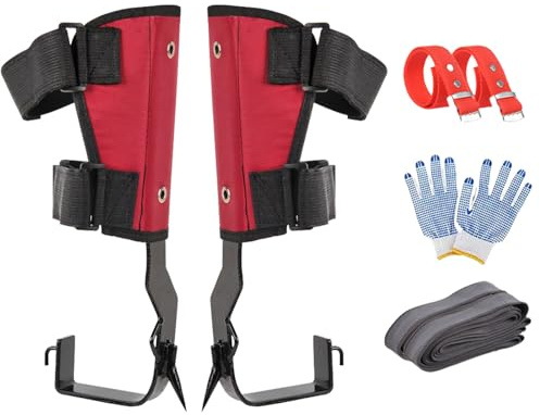 Generisch Klettern Spurs - Professioneller Baumkletterausrüstung | Arborist Spurs Kit | Langlebige Kletterausrüstung für Innen- und Outdoor -Sport, Baumarbeitszubehör