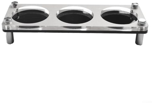Doppelschichtiger Kaffee-Tamperhalter Ständer für Espresso-Zubehör, kompatibel mit 51/54/58/63 mm Siebträgern und Tampern, geeignet für Bars und den Heimgebrauch (1 Schicht)