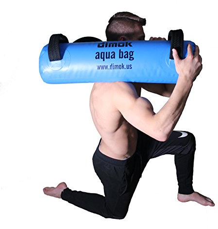 dimok Workout Sand Bag Water Aqua Bag Training Weight Bag Military Sandbag for Fitness 45-80 LBS - Full Body Heavy Equipment (45)