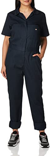Dickies, Damen, Dickies Flex-Kurzarm-Overall, DUNKELNAVAIR, M