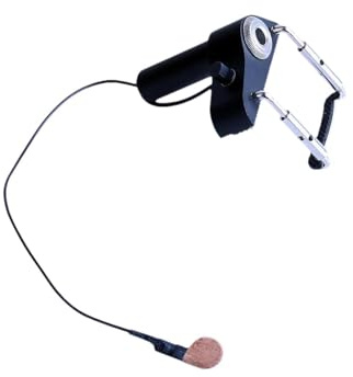Perfeclan Piezo-Kontaktmikrofon-Tonabnehmer Violinen-Tonabnehmer Professioneller Piezo-Wandler-Tonabnehmer mit für Gitarren, Mandoline, Banjo, Bass