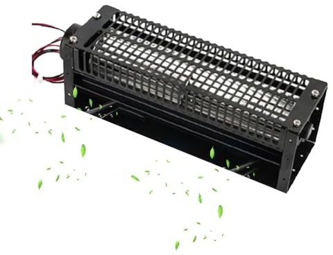 Vdhfgso Ventilateur à Flux Transversal Facile à démonter - Moteur sans balais CC 12 V/24 V, Large Flux d'air Silencieux, Rouleau Silencieux for Ventilation et Rideaux d'air(30190,24V)