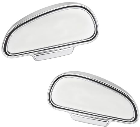 2 Piezas de Espejos de Punto Ciego Ajustables a 360 Grados, Espejo de Punto Ciego, Espejo de Punto Ciego del Coche, para Vehículos, Mejora de Visibilidad y Seguridad en La Conducción